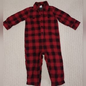 Plaid jumpsuit